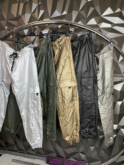 Cargo Jogpant Metallic